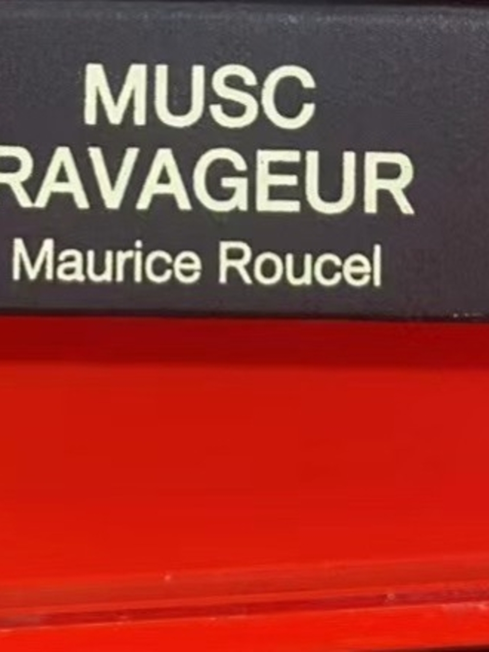 Frederic Malle Musc Ravageur Box in Black and Red